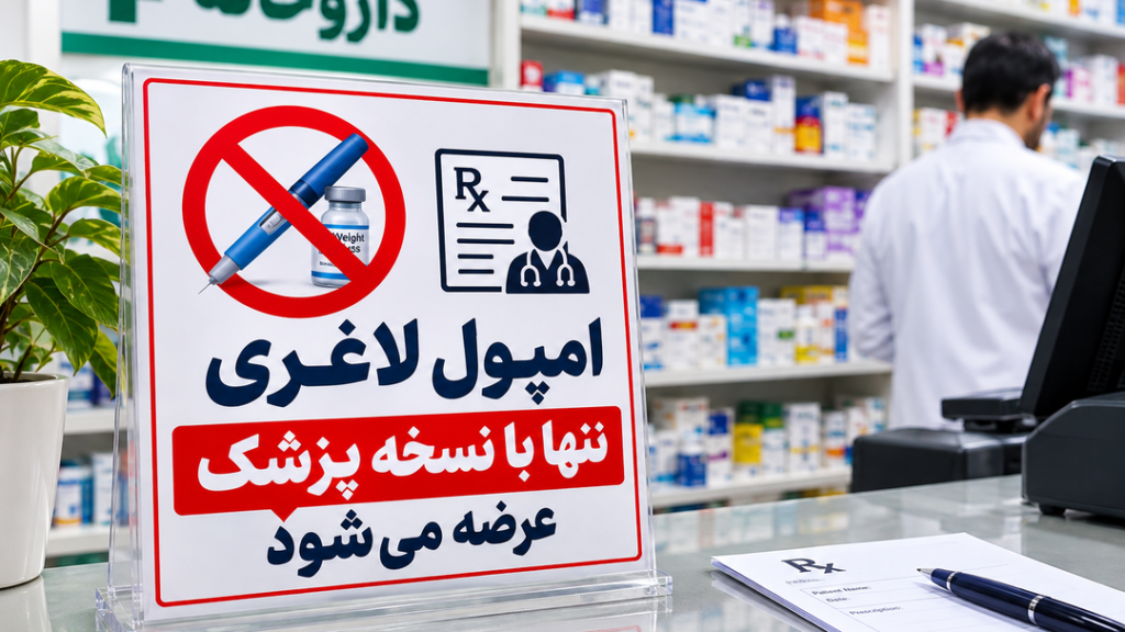 داروخانه کاشمر تزریق آمپول لاغری